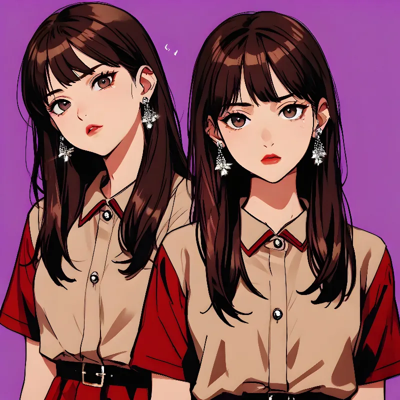 Cute anime girl 