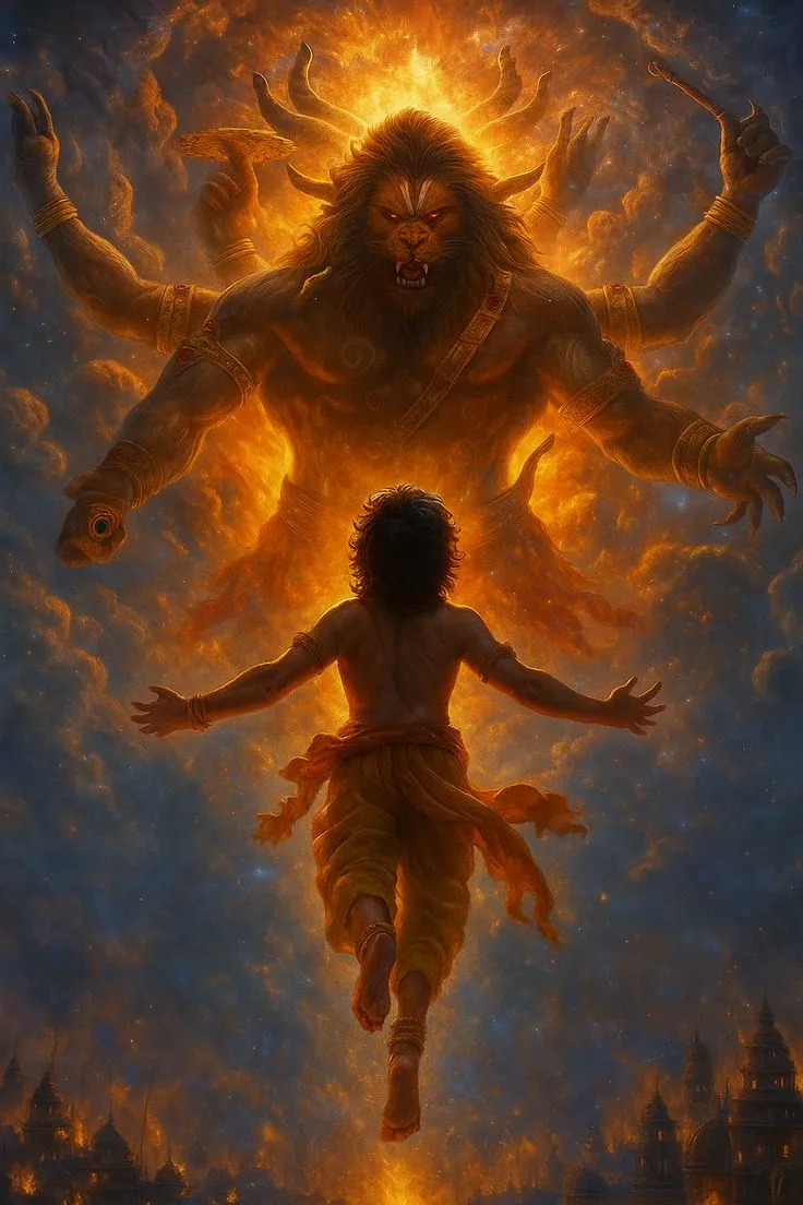 Lord narsimha ji full hd android wallpaper