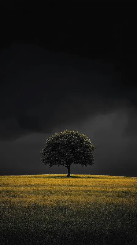 Mysteriuos tree full hd wallpaper