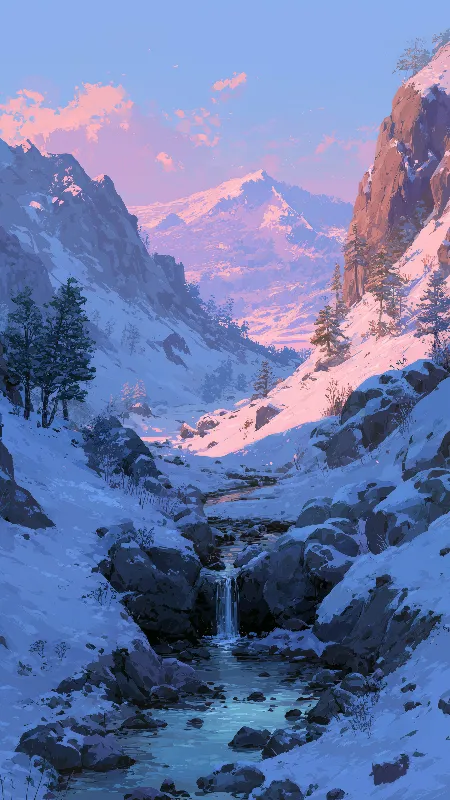 Icy Cascade