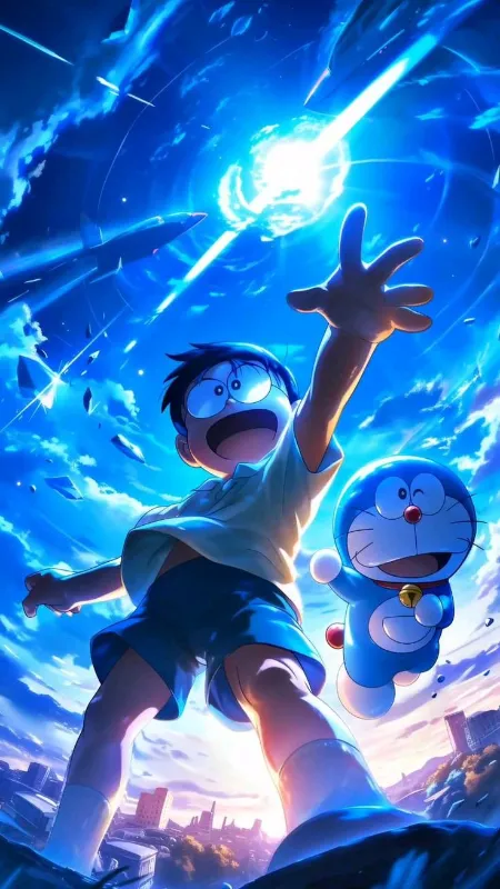 Nobita full hd android wallpaper