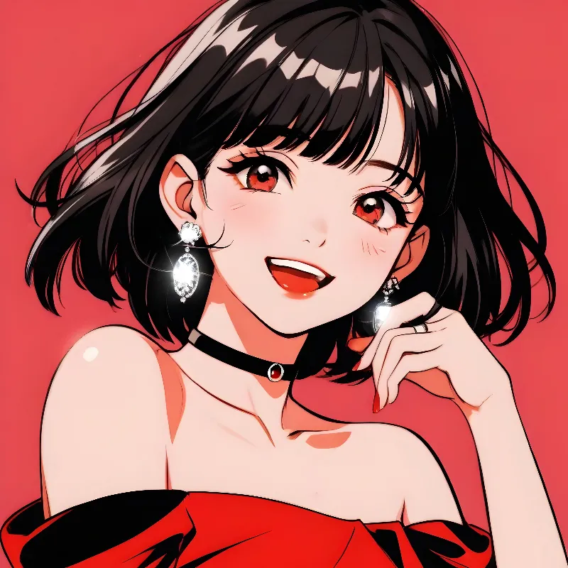 Cute anime girl 