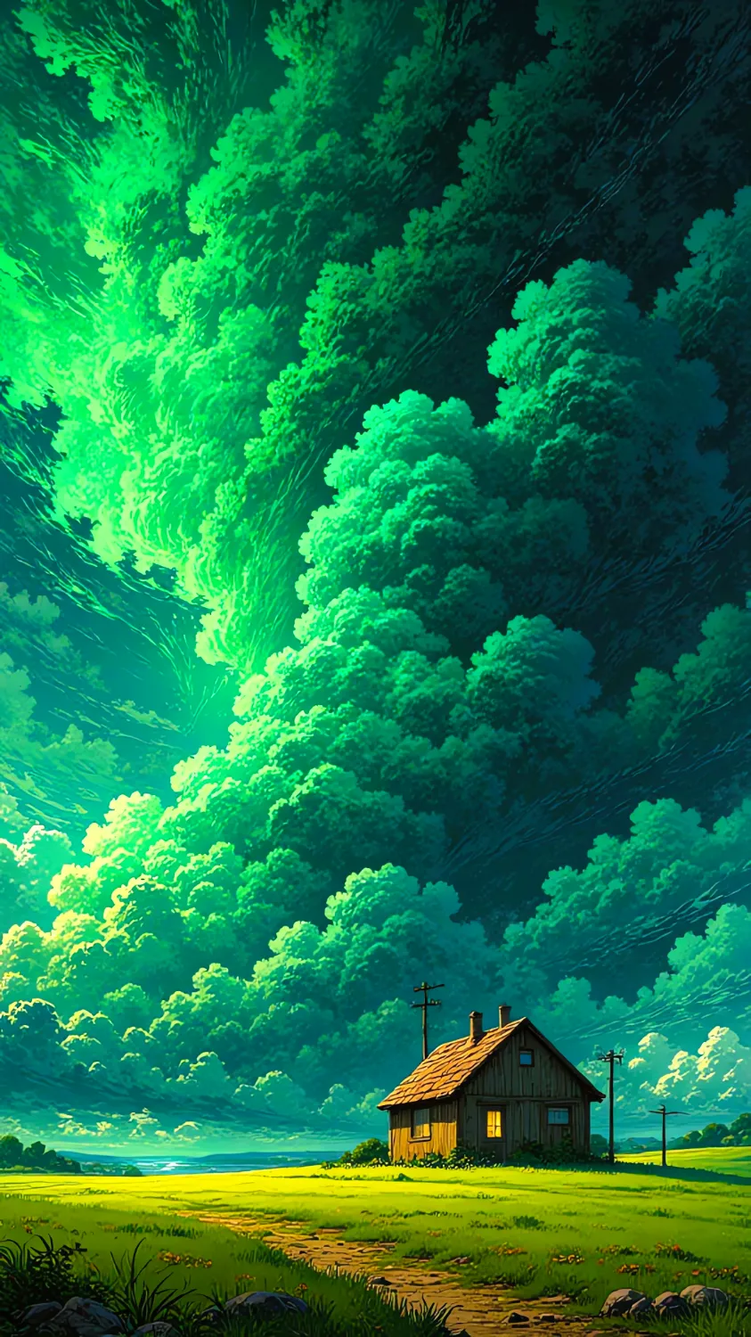 Surreal sky