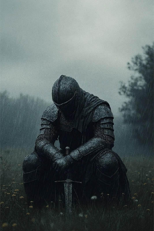 The lonely knight