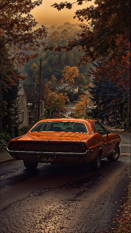 Dodge challenger full hd android wallpaper