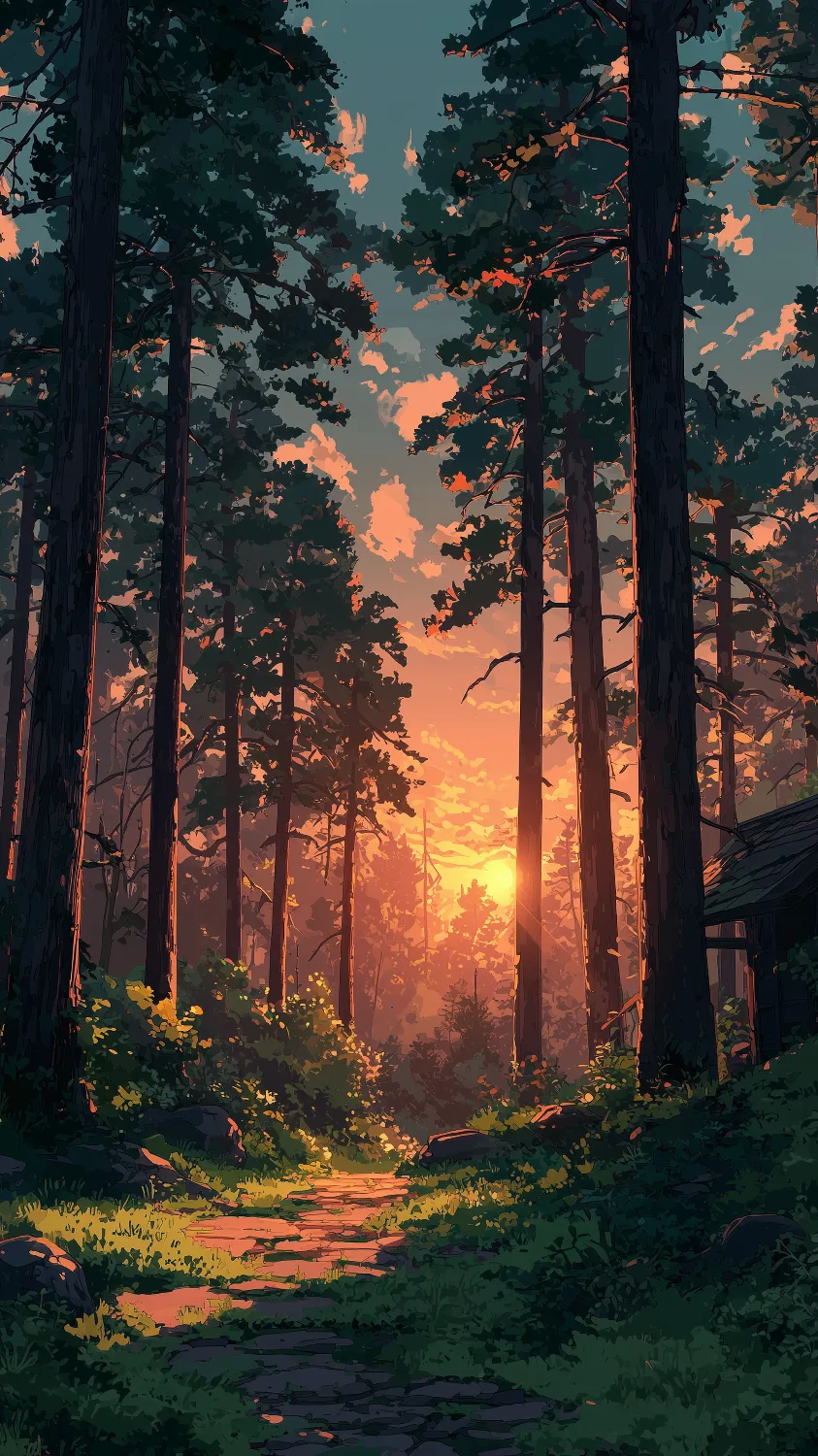 Forest Sunset