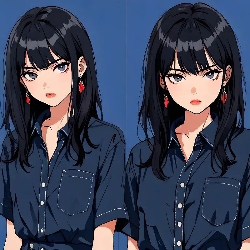 Cute anime girl 