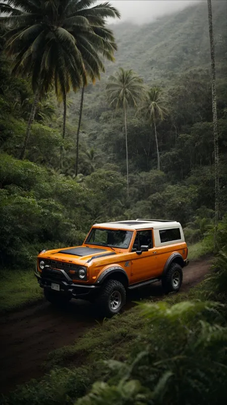 Jeep in nature full hd wallpaper