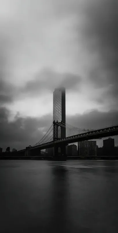 Golden bridge full hd wallpaper