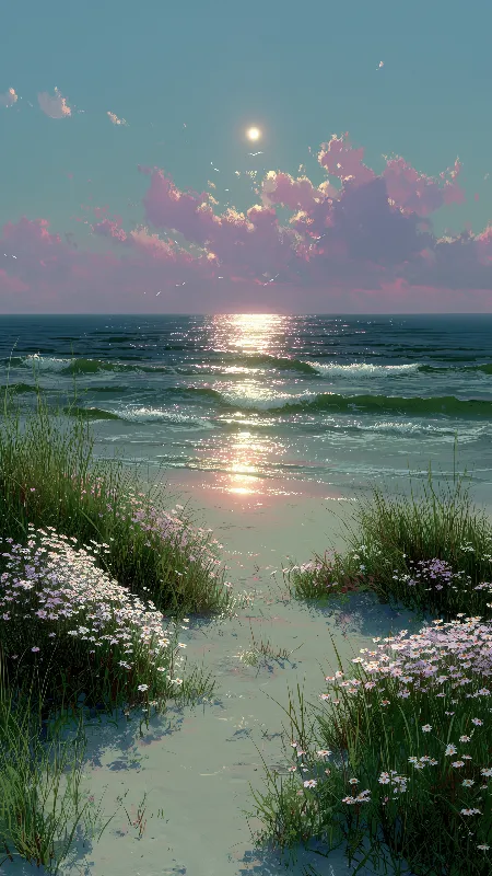 Moonlit Shores