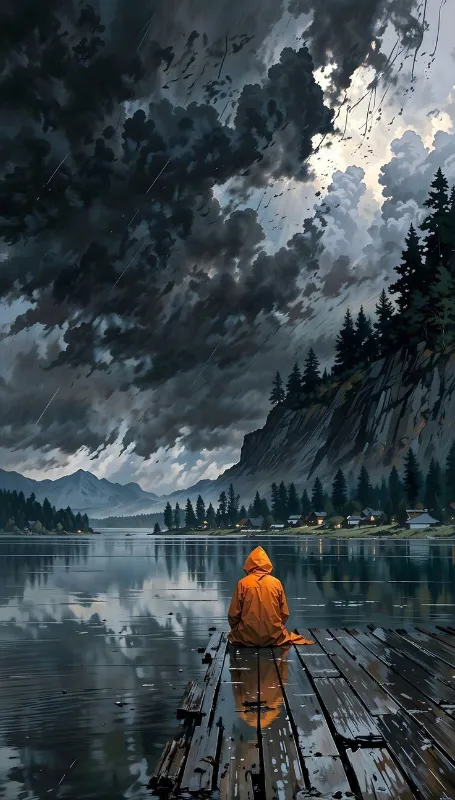 Sad boy anime full hd wallpaper 