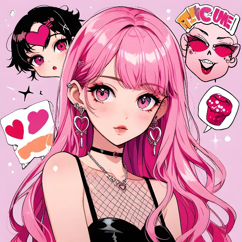 Cute anime girl 