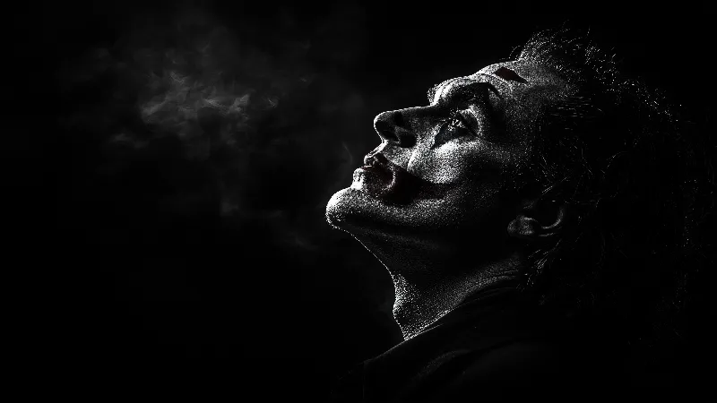 Joker dark ai created 4k wallpaper