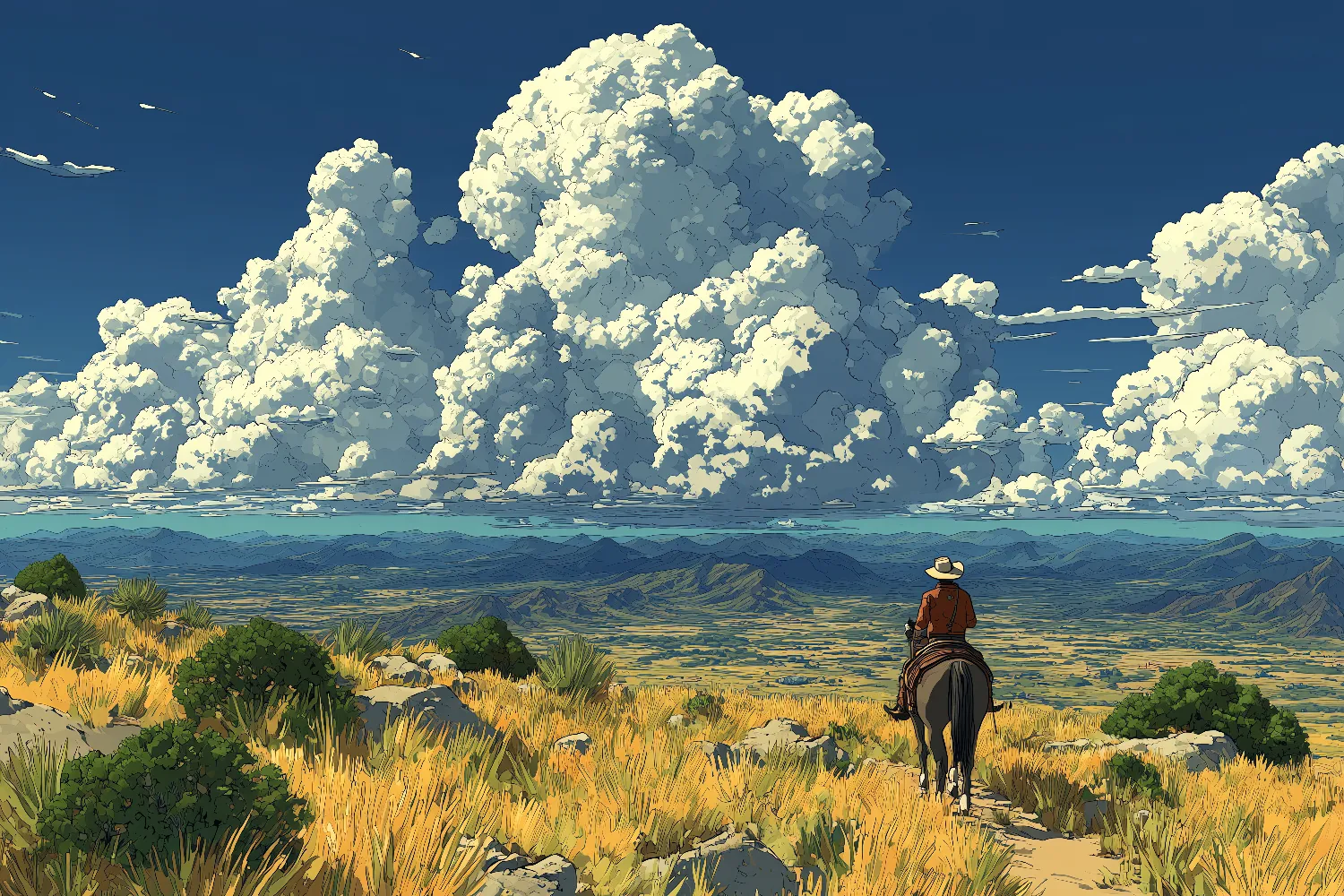 Walking Alone in the Wilderness