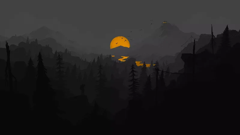 Dark nature 4k wallpaper