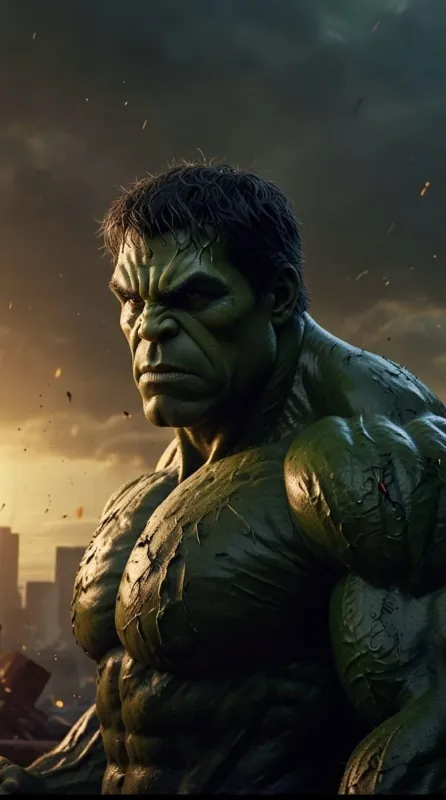 Hulk ai created full hd wallpaper