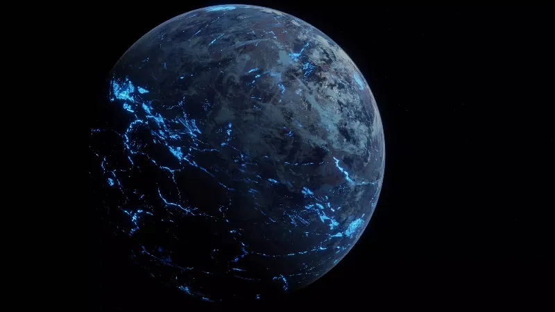 Big earth ai created 4k wallpaper