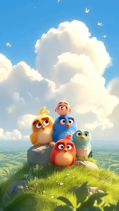 Angry bird wallpaper