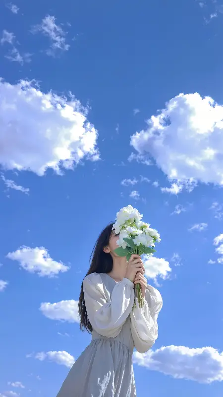 Cute girl 4k Android wallpaper