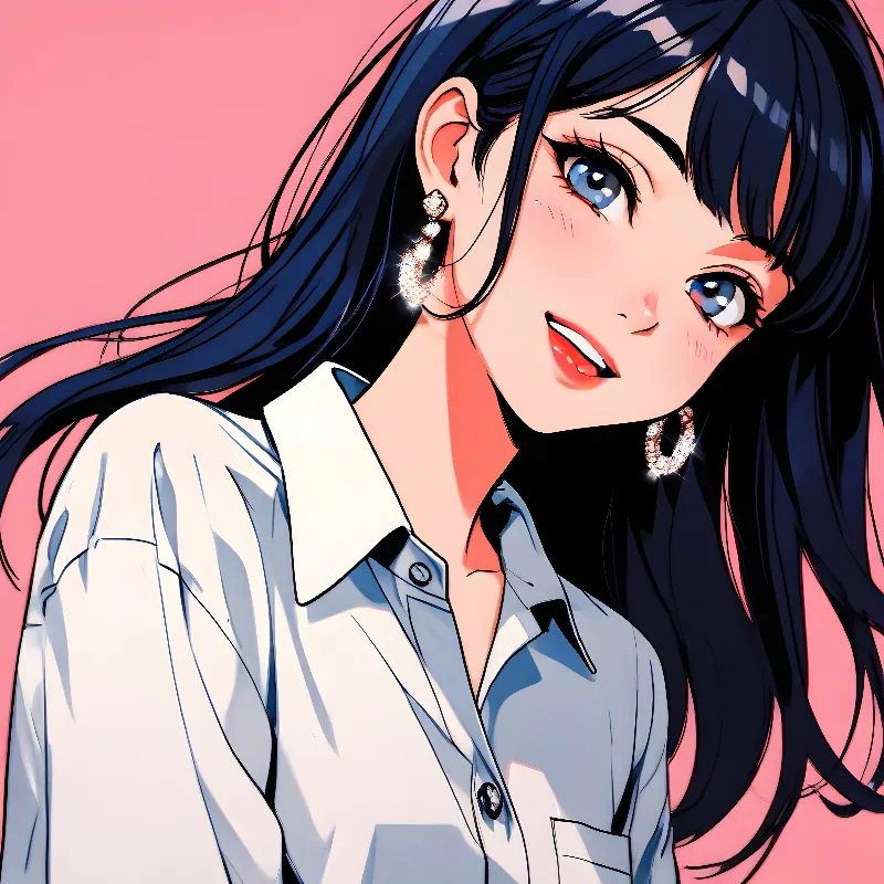 Cute anime girl 