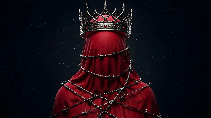 Dark Royalty Barbed Crown King Wallpaper in 4k 
